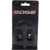 Edge pedal set MTB plastic with iron edge black