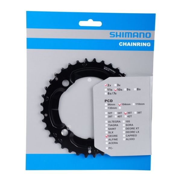 Shimano Chain Top Deore 10V 36T Y1RP98070 M617 NERO