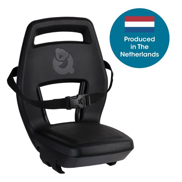 Widek b.v. qibbel achterzitje junior 6+ longtail bagagedrager zwart