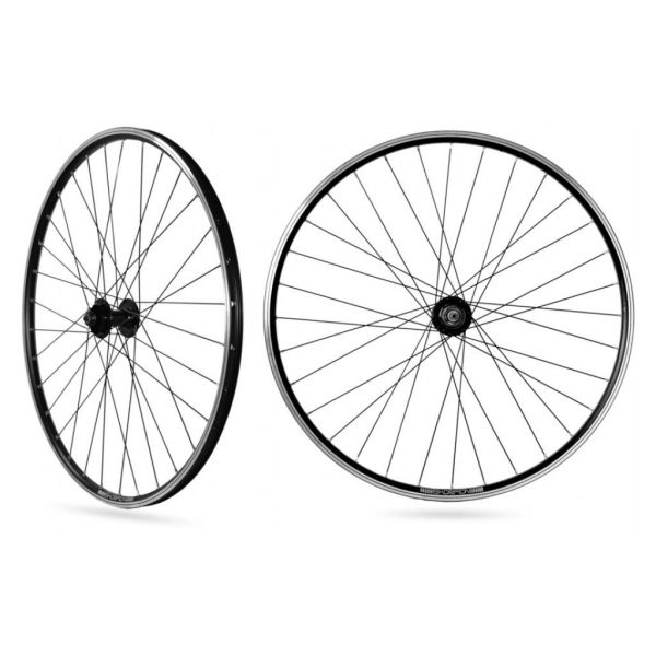 Coppia di ruote Rodi skorpion 27.5 - 36 raggi - 8 9 10 11 velocità - nere - sgancio rapido