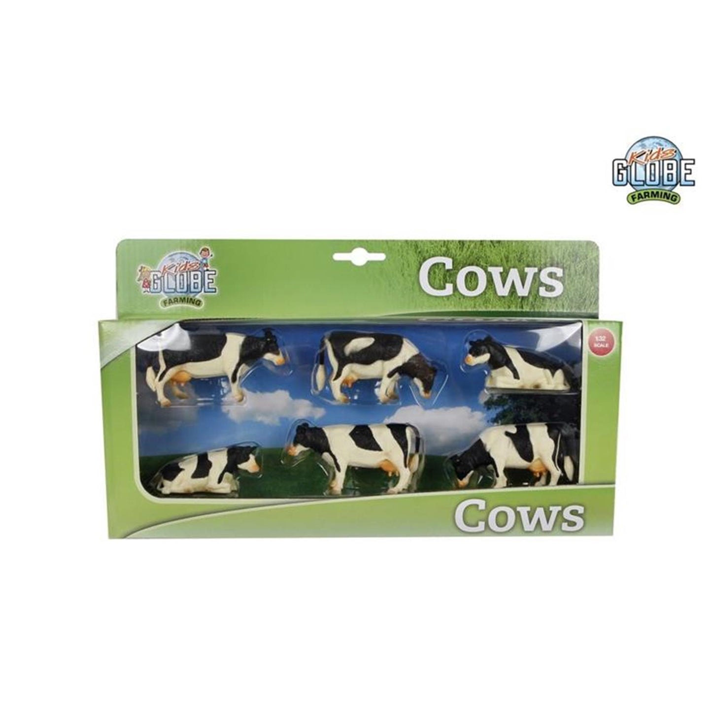 Kids Globe Globe Cows 1:32, 6st.