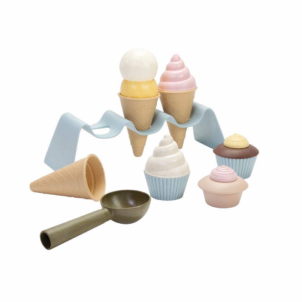Dantoy Dantoy Bioplastic Ice Cream Set 15 pezzi