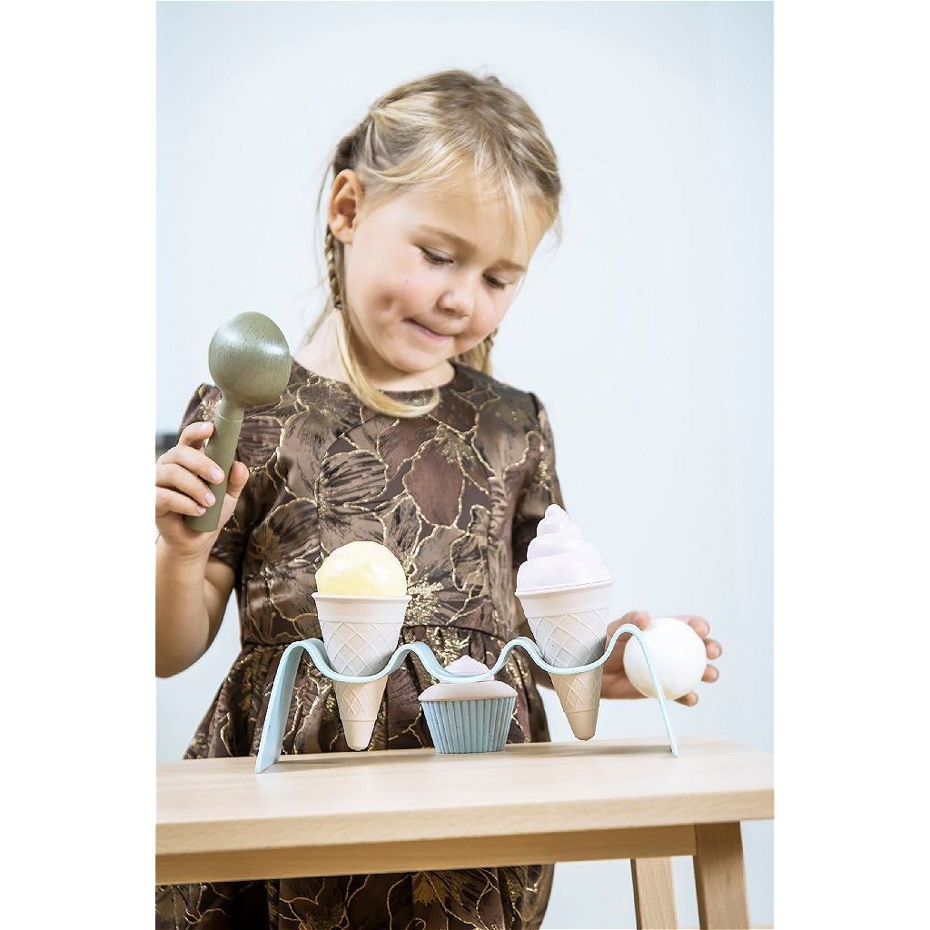 Dantoy Dantoy Bioplastic Ice Cream Set 15 pezzi