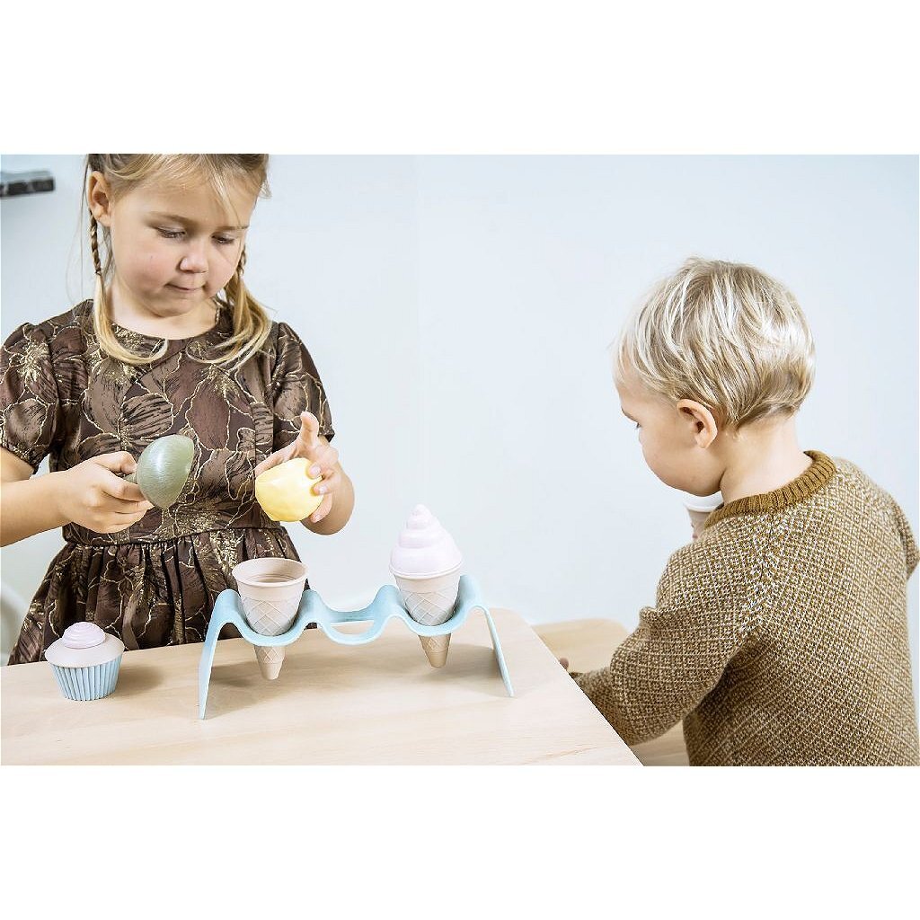 Dantoy Dantoy Bioplastic Ice Cream Set 15 pezzi