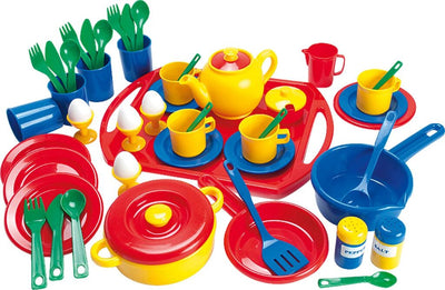 Dantoy Dantoy Serbiesen Cooking Set 57 pezzi