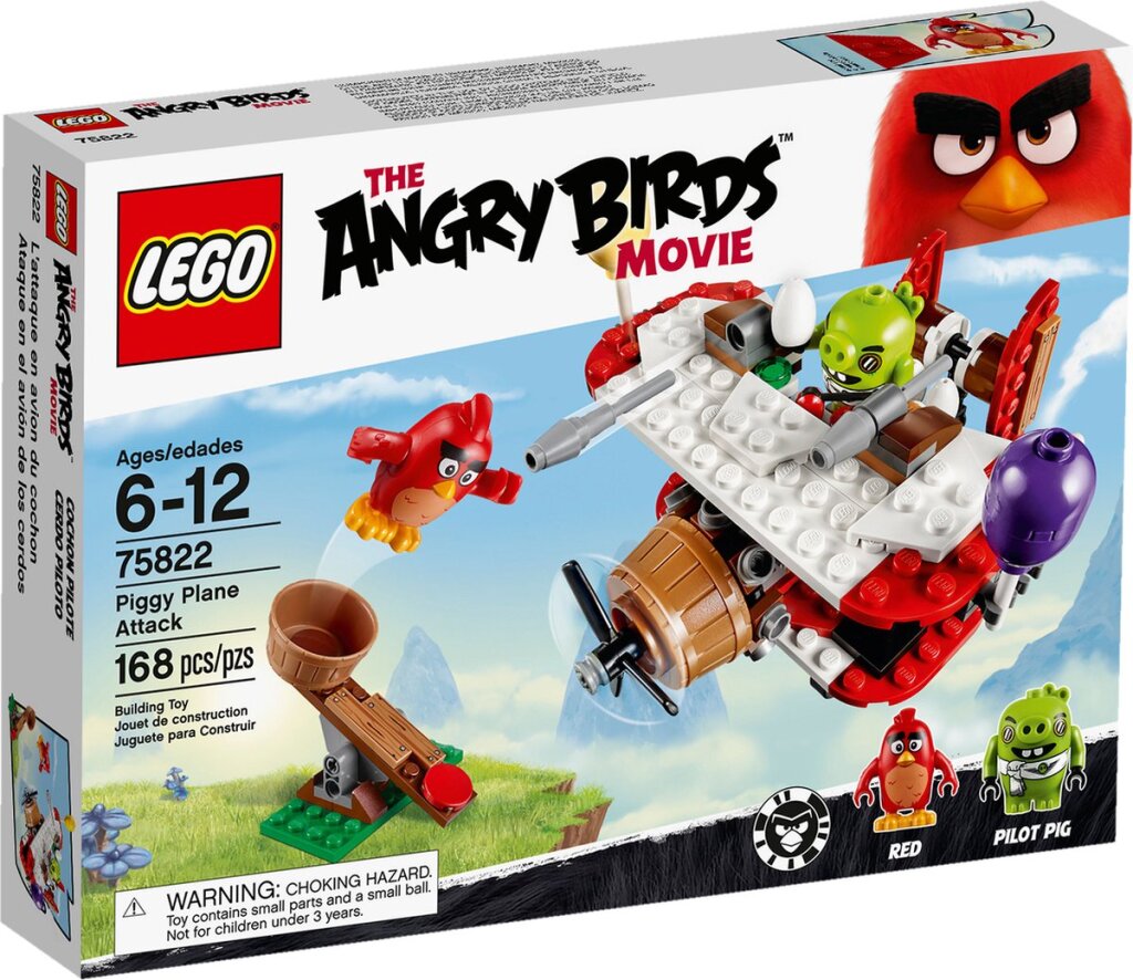 LEGO LEGO 75822 Attacco di aerei uccelli arrabbiati