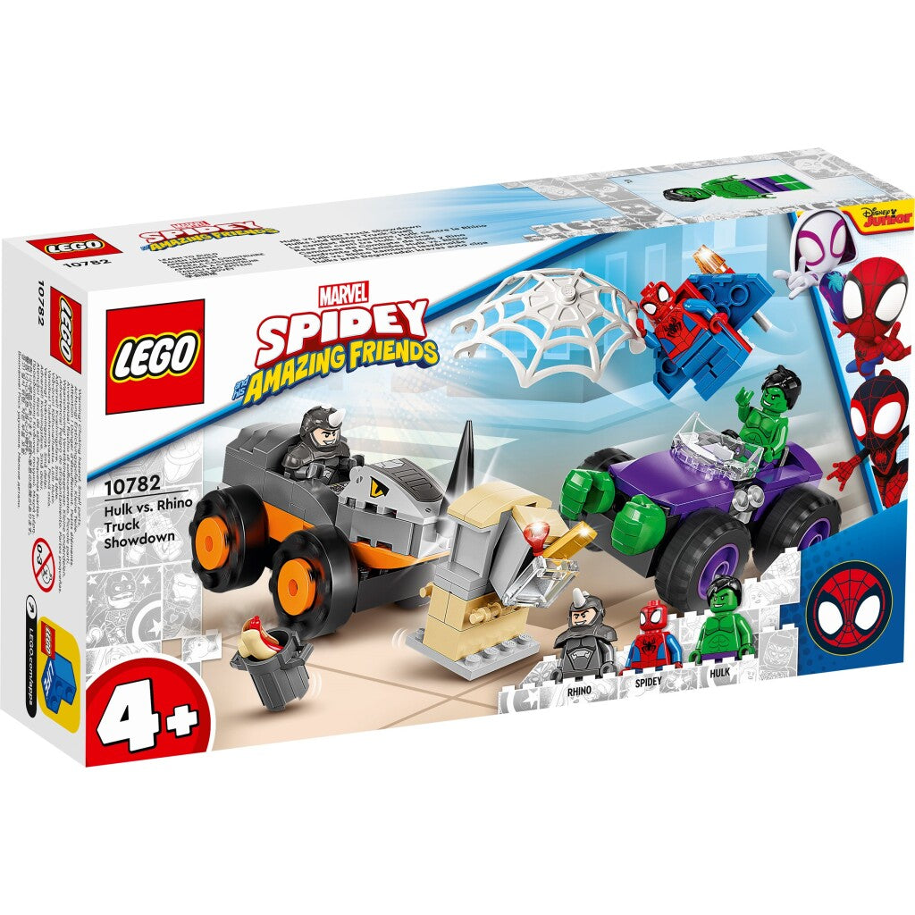 LEGO LEGO SPIDEY 10782 HULK VS. Duelo de camión de rinocerontes