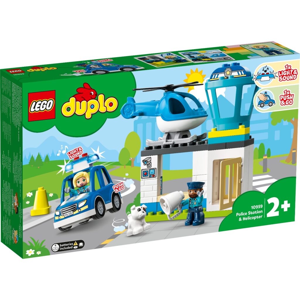 LEGO LEGO DUPLO 10959 Helicóptero de la estación de policía