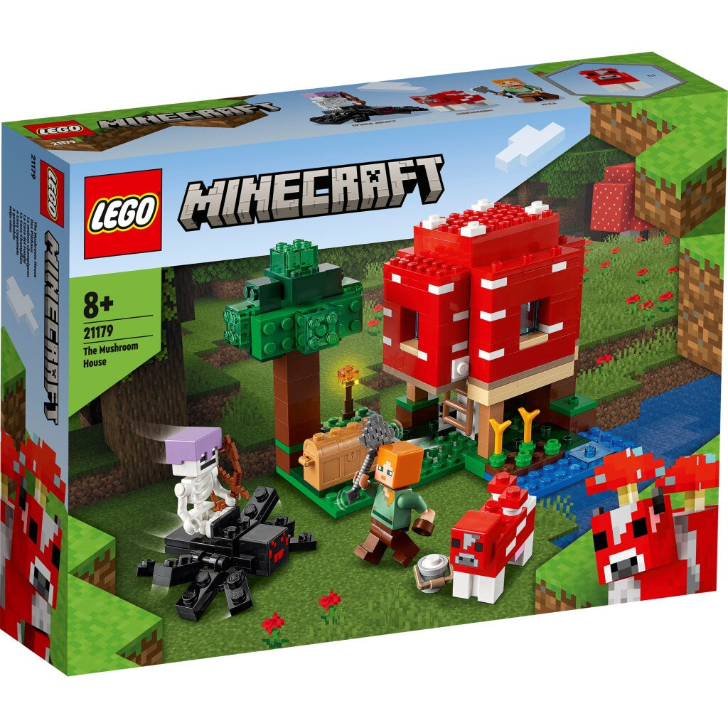 Lego LEGO Minecraft 21179 La Casa Champiñón