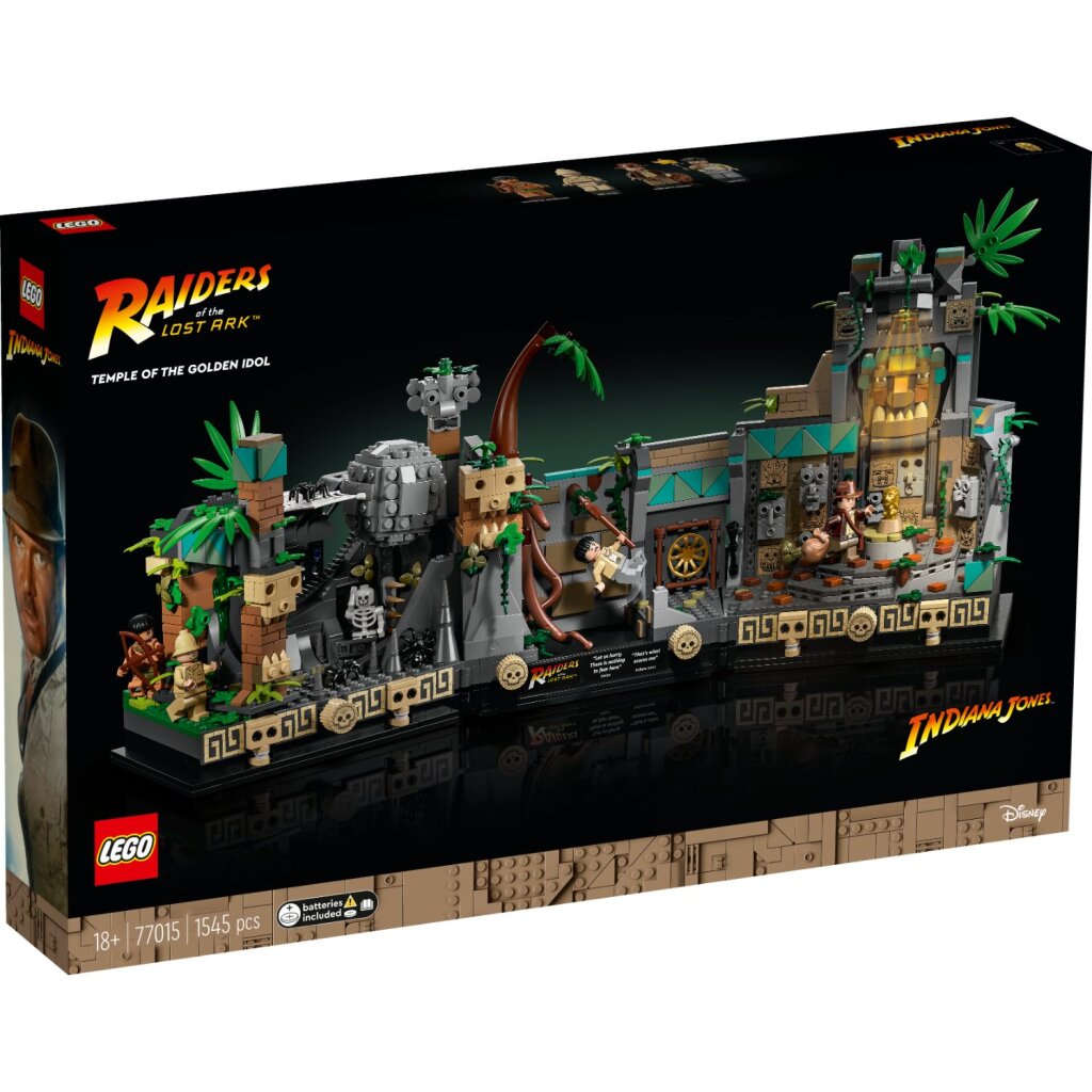 LEGO LEGO INDIANA JONES 77015 TEMPIO DELLA STATUA GOLDEN