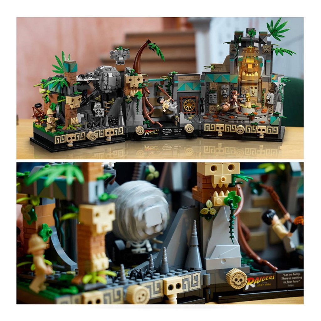 LEGO LEGO INDIANA JONES 77015 TEMPIO DELLA STATUA GOLDEN