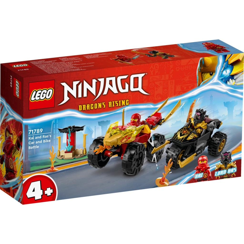 Lego LEGO Ninjago 71789 Duelo entre coche y moto de Kai y Ras