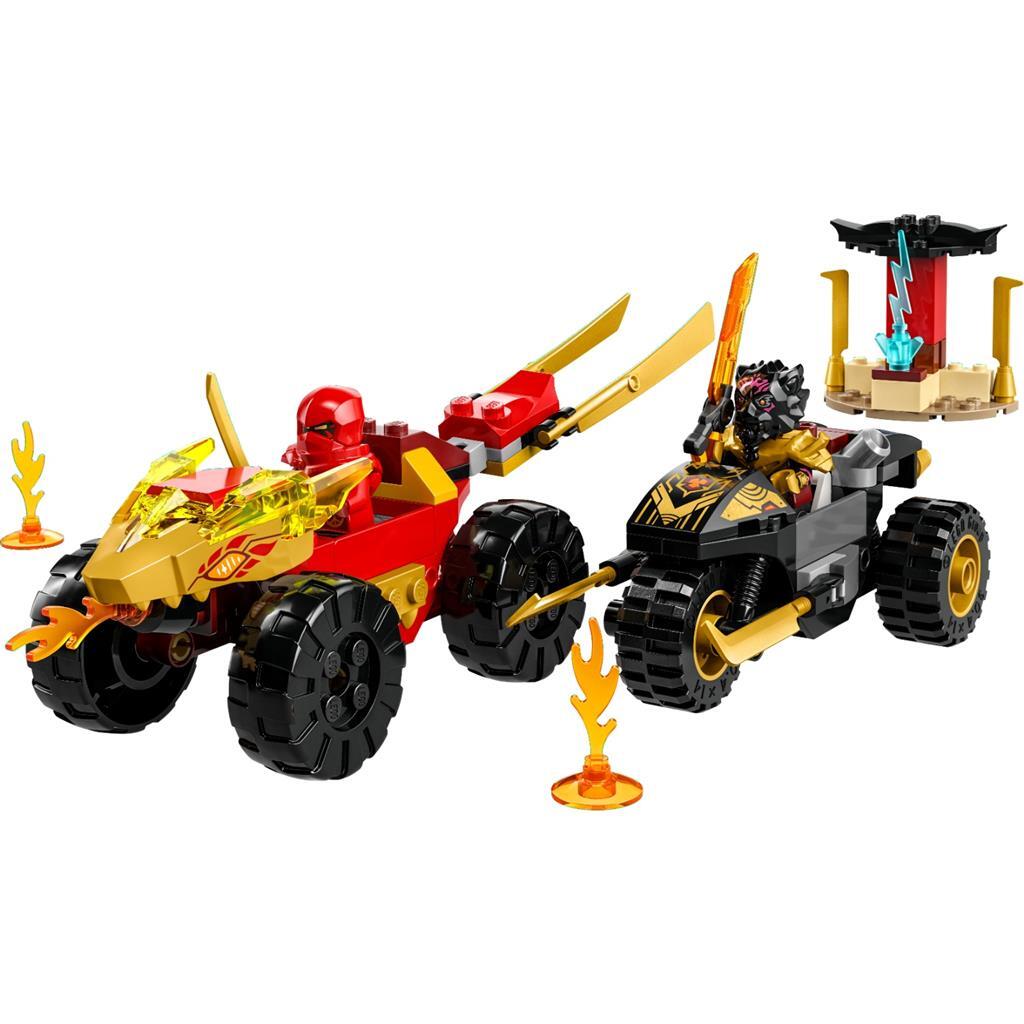 Lego LEGO Ninjago 71789 Duelo entre coche y moto de Kai y Ras