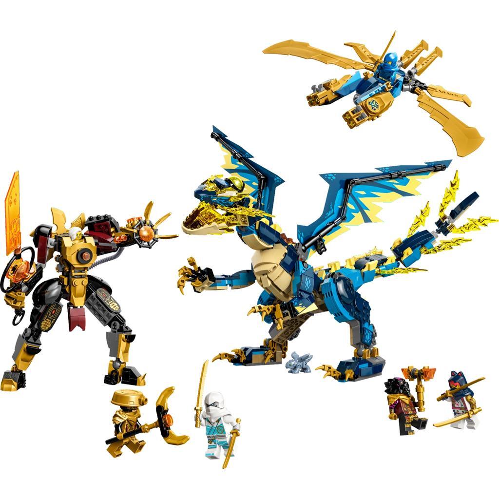 LEGO LEGO NINJAGO 71796 Element Dragon vs. Il mecha dell'imperatrice