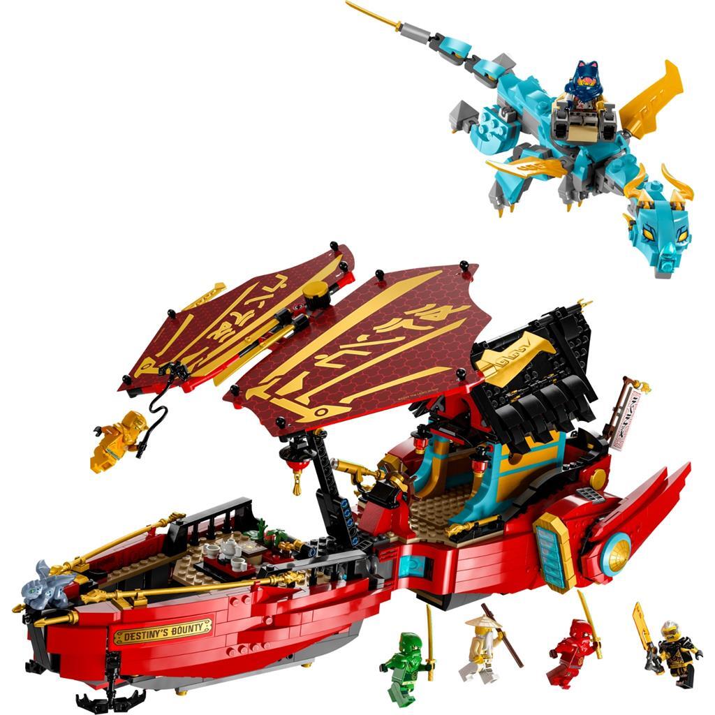 LEGO LEGO NINJAGO 71797 Destiny's Bounty -Race contra el reloj