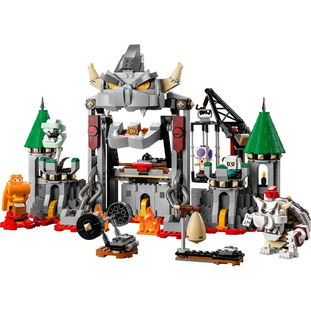 LEGO LEGO SUPER MARIO 71423 Set di espansione: combattimento sui bowser a secco Castello