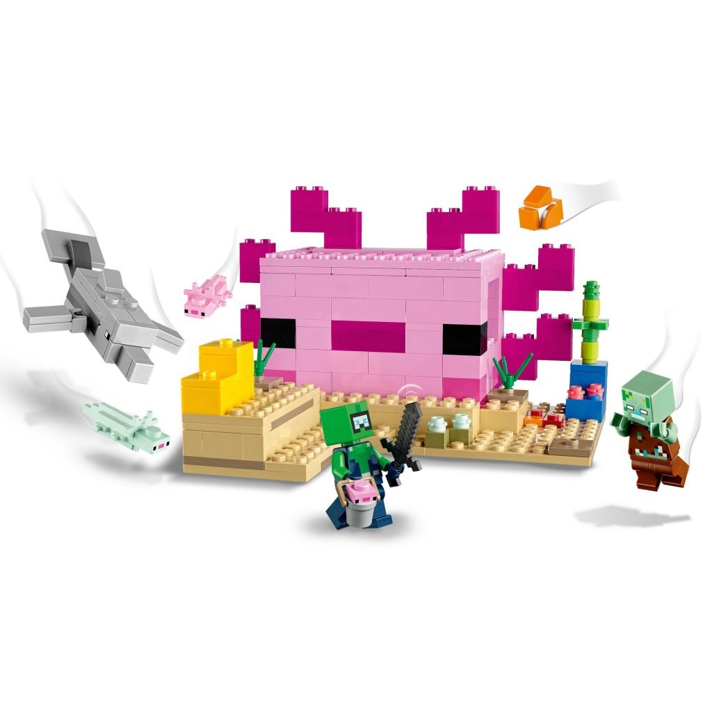 Lego LEGO Minecraft 21247 La casa dell'Axolotl