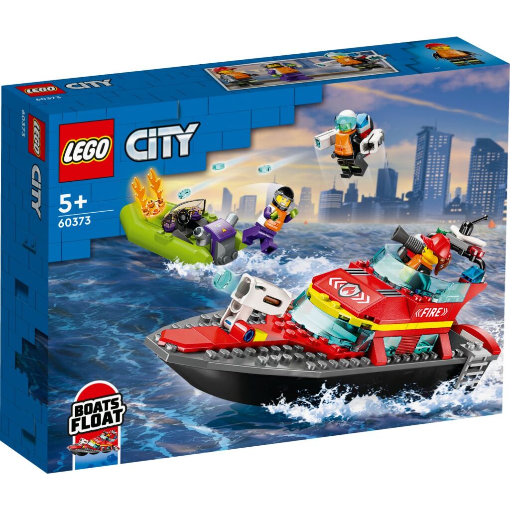 Lego City 60373 Reddingsboot Brand