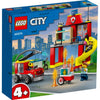 LEGO CITY 60375 Estación de bomberos y camión de bomberos