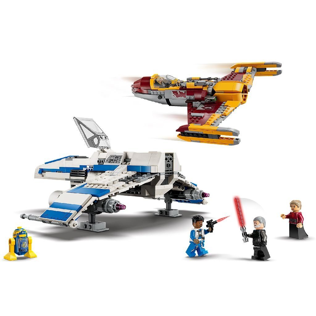 Lego Lego Star Wars 75364 Republic E-Wing vs. Set di astronavi di Shin Hati Starfighter