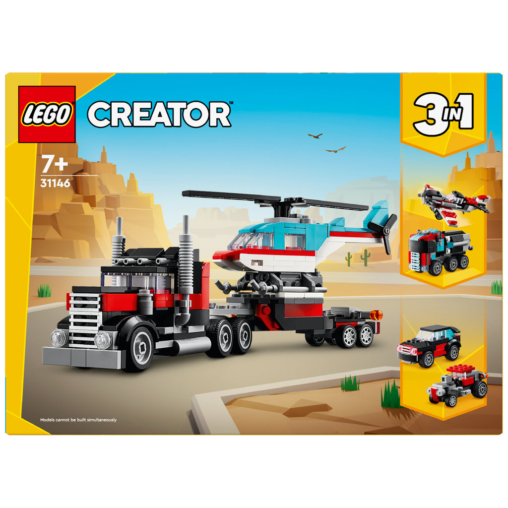 LEGO LEGO Creador 31146 Camión con helicóptero