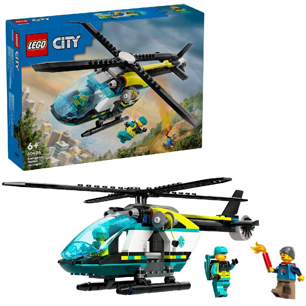 Lego LEGO City 60405 Elicottero di soccorso