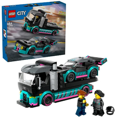 LEGO LEGO CITY 60406 RACEMAUT Y TRANSPORTETRUCK