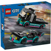 LEGO LEGO CITY 60406 RACEMAUT Y TRANSPORTETRUCK