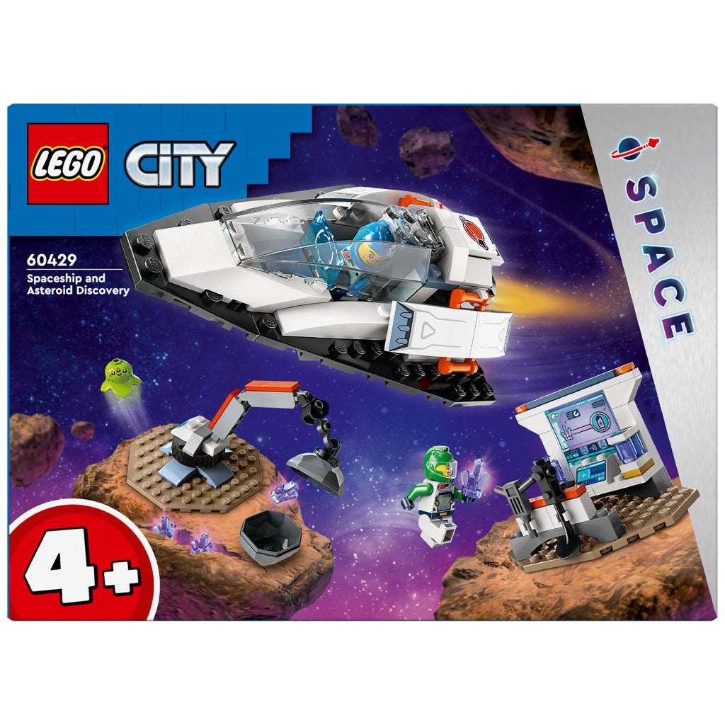 LEGO LEGO CITY 60429 Spaceship y descubrimiento de Asteroide