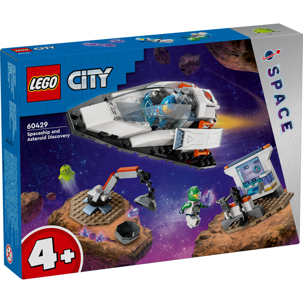 LEGO LEGO CITY 60429 Spaceship e scoperta di asteroide