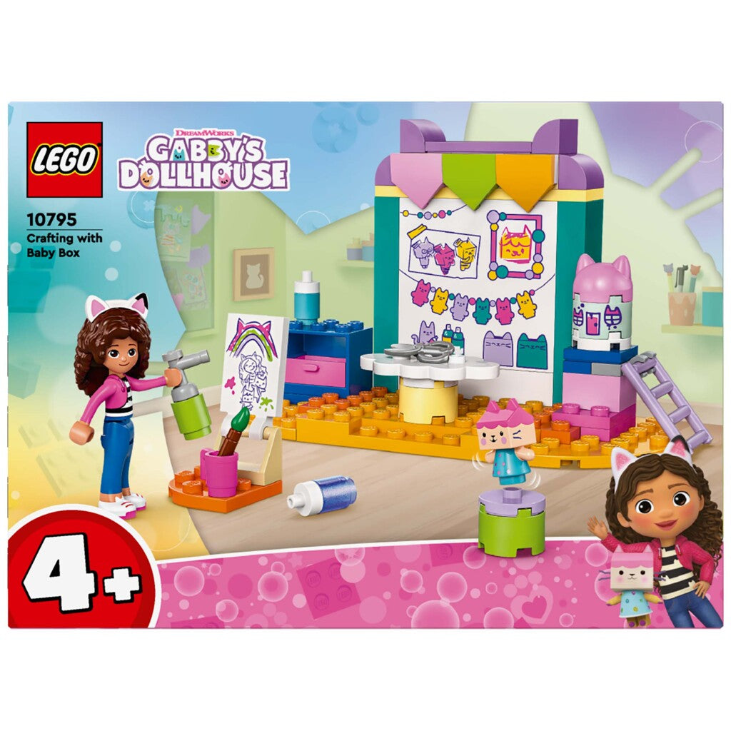 LEGO LEGO Gabby's Dollhouse 10795 Artesanía con gatito bebé