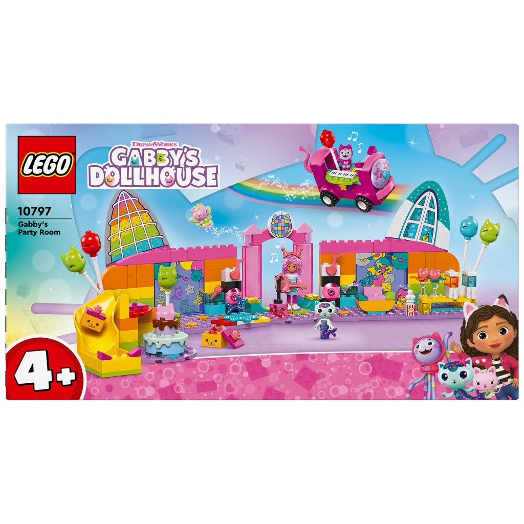 LEGO LEGO Gabby's Dollhouse 10797 Rala de fiesta de Gabby