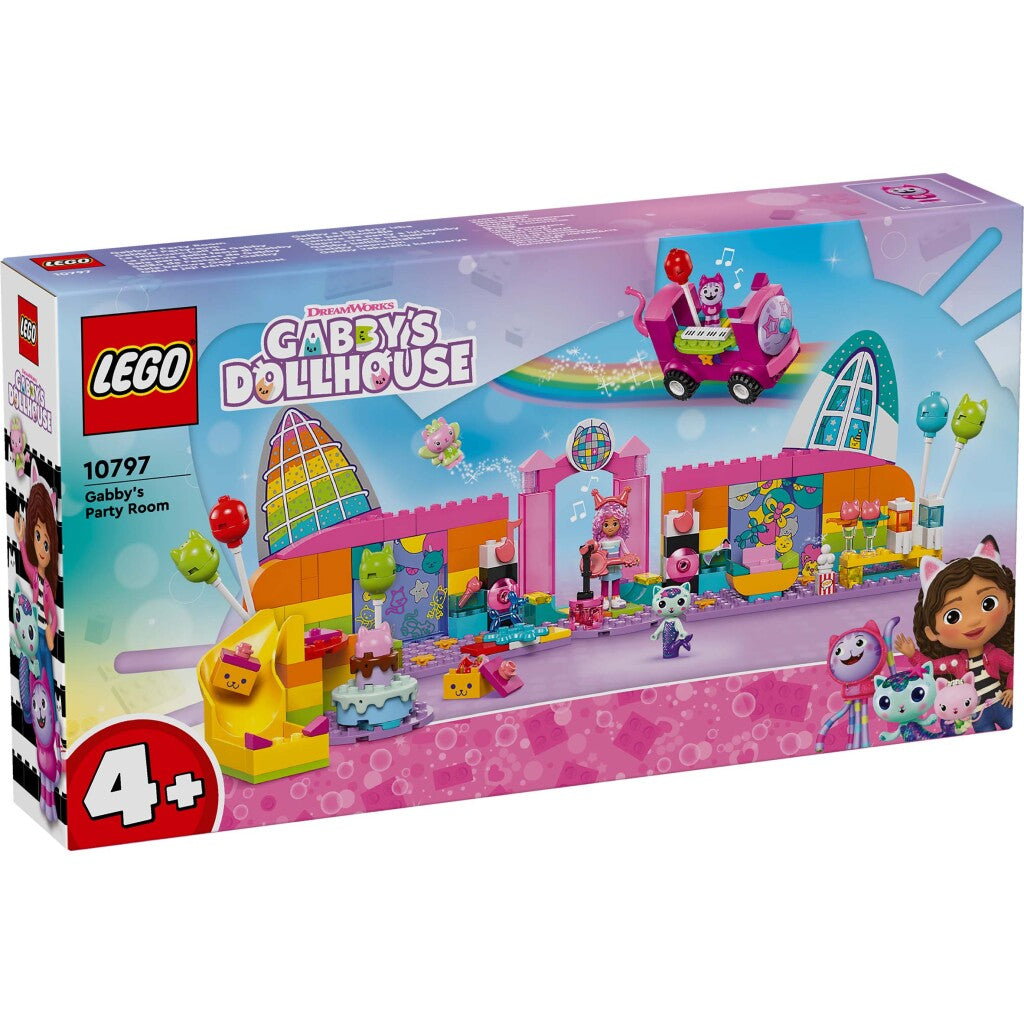 LEGO LEGO Gabby's Dollhouse 10797 Rala de fiesta de Gabby