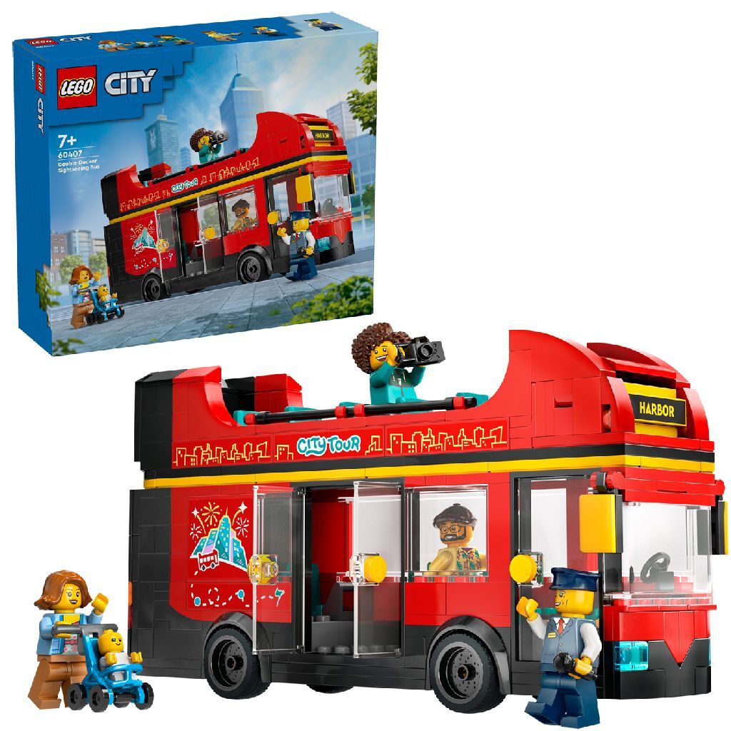 LEGO LEGO CITY 60407 DOPPIO ROSSO TURIST