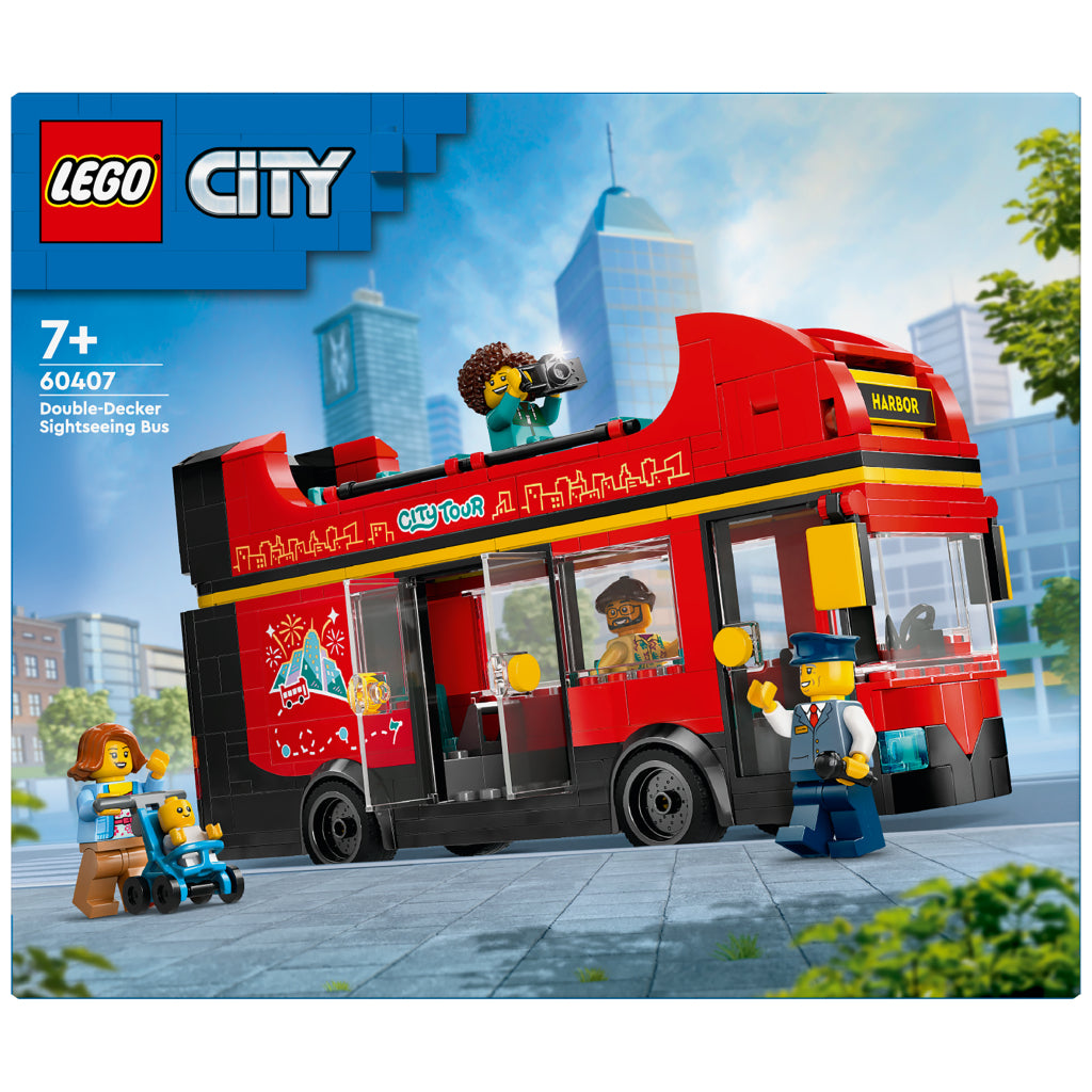 LEGO LEGO CITY 60407 DOPPIO ROSSO TURIST