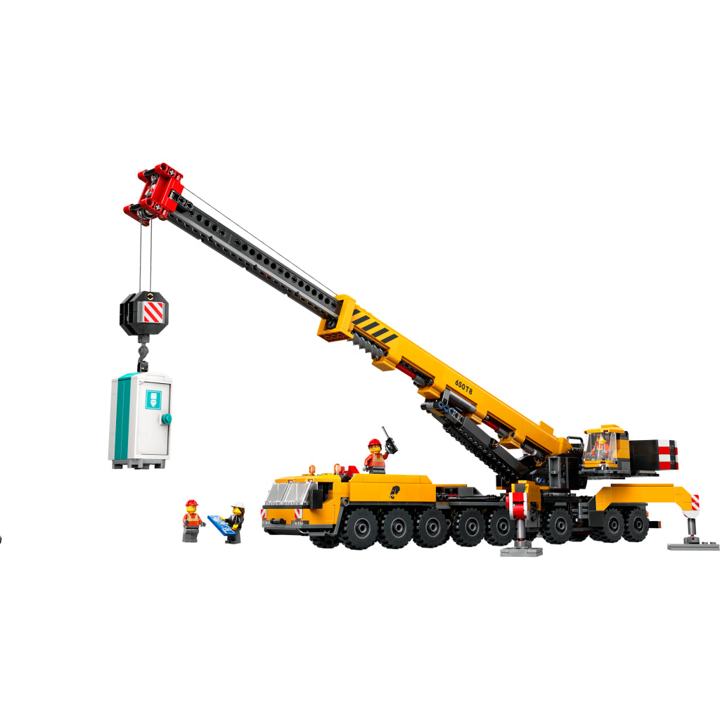 LEGO LEGO CITY 60409 Crane de construcción móvil amarilla