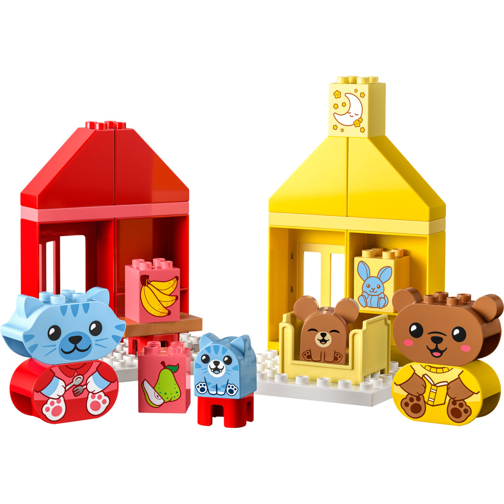 LEGO DUPLO LEGO DUPLO 10414 Mis primeros hábitos diarios comen y duermen