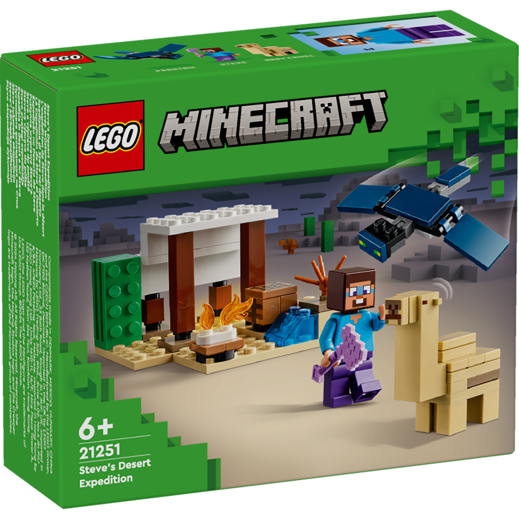 LEGO LEGO Minecraft 21251 Expedición del desierto de Steve