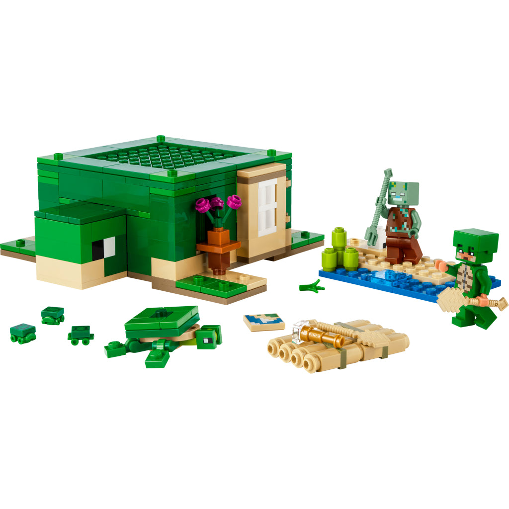 LEGO LEGO Minecraft 21254 La casa de la playa de tortuga