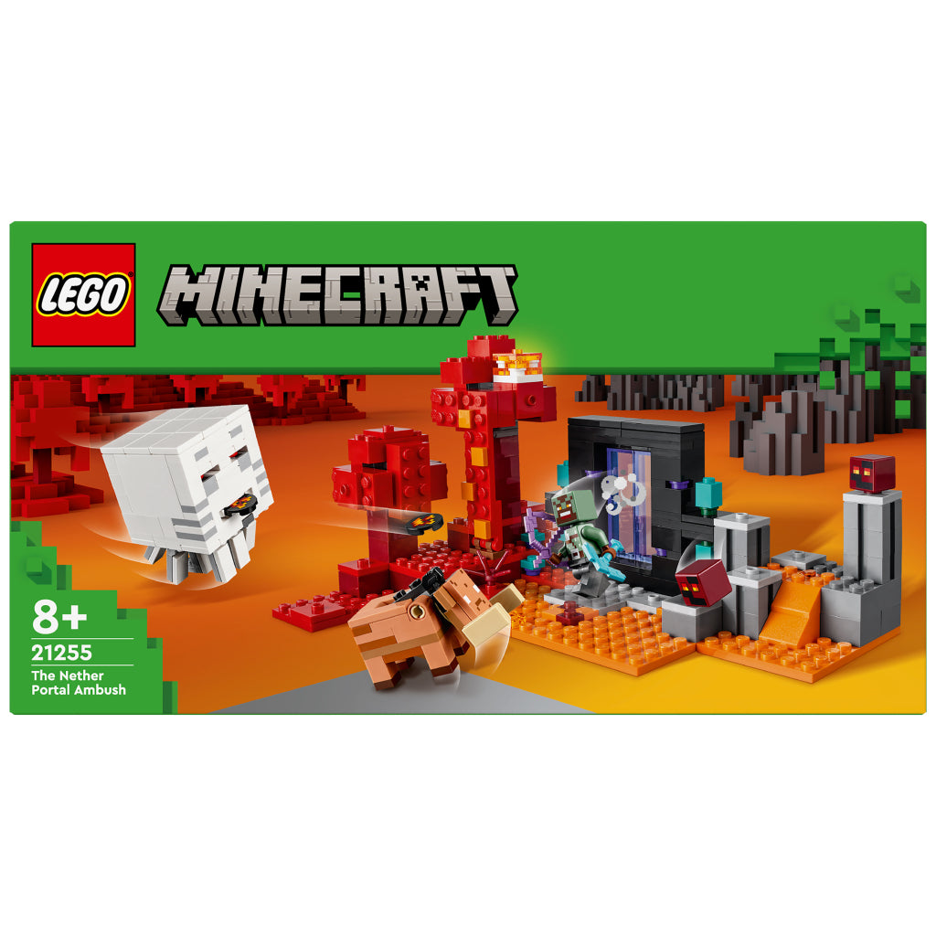 LEGO LEGO Minecraft 21255 emboscada en el portal inferior