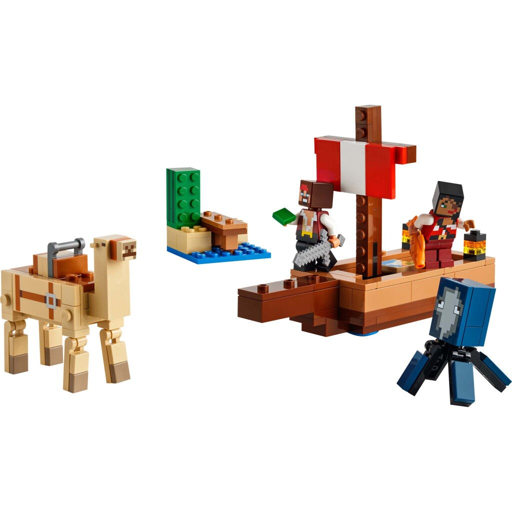 LEGO Minecraft 21259 El viaje de la nave pirata