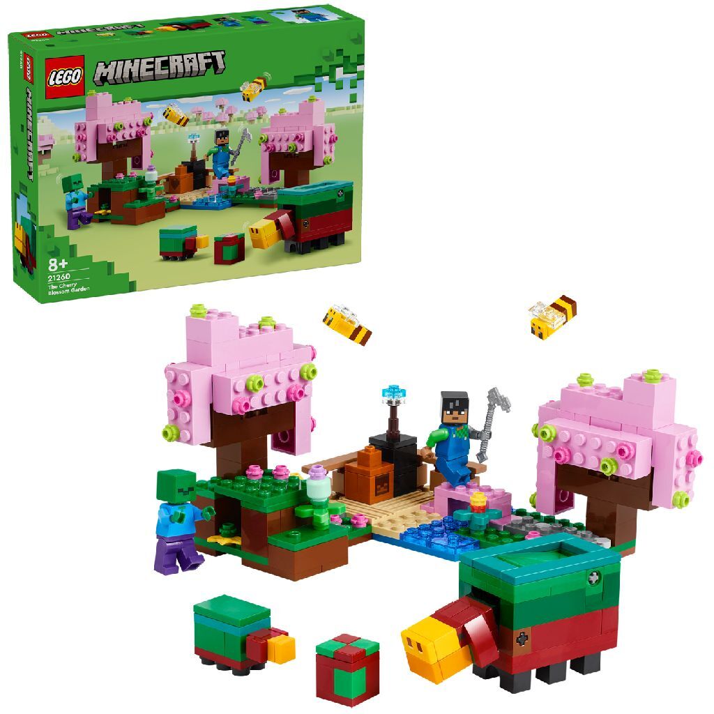 Lego Lego Minecraft 21260 The Cherry Blossom Garden