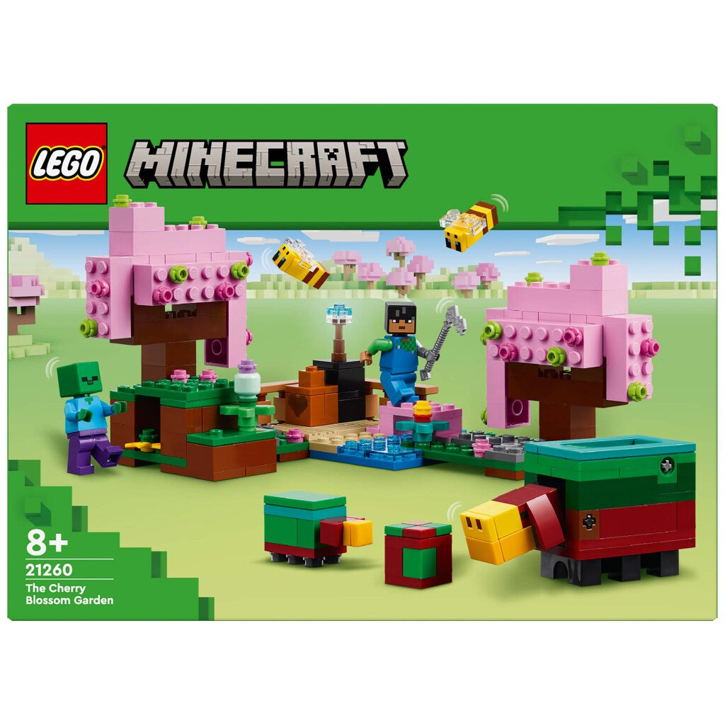 LEGO LEGO Minecraft 21260 El jardín de la flor de cerezo