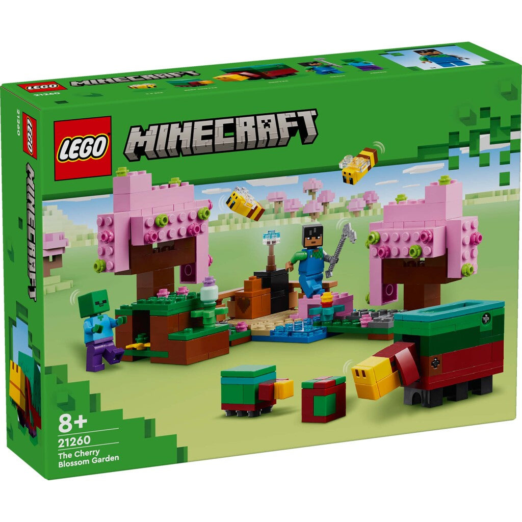 LEGO LEGO Minecraft 21260 El jardín de la flor de cerezo