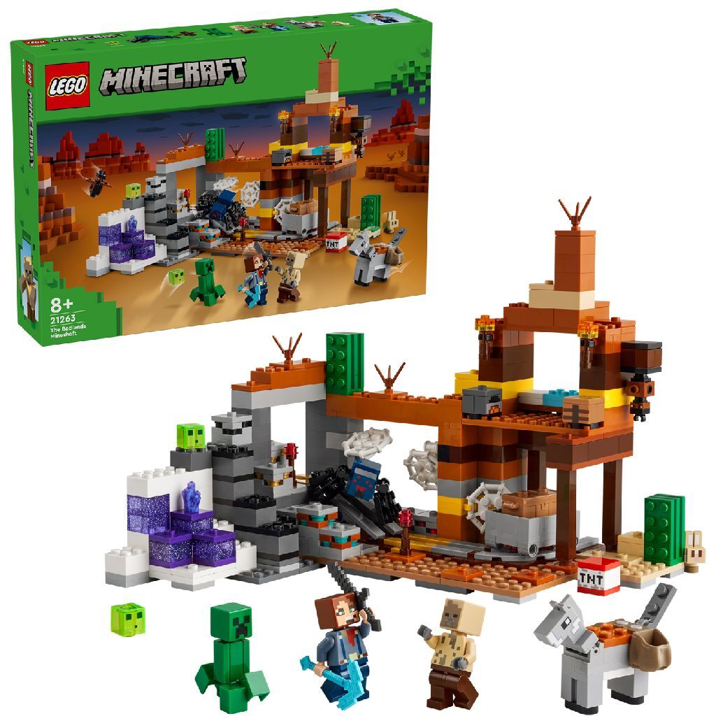 LEGO LEGO Minecraft 21263 El eje Woenstijmijn