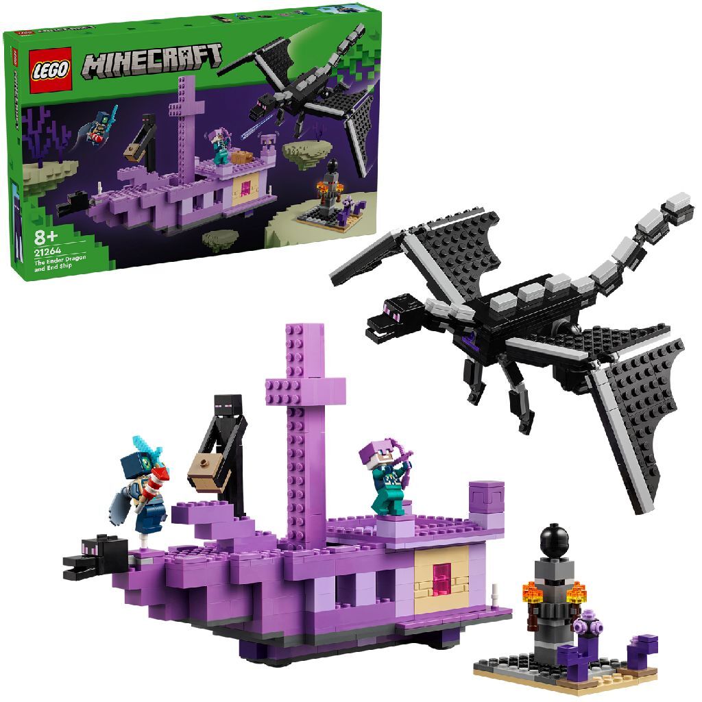 Lego Lego Minecraft 21264 The Enderdraak e la nave finale