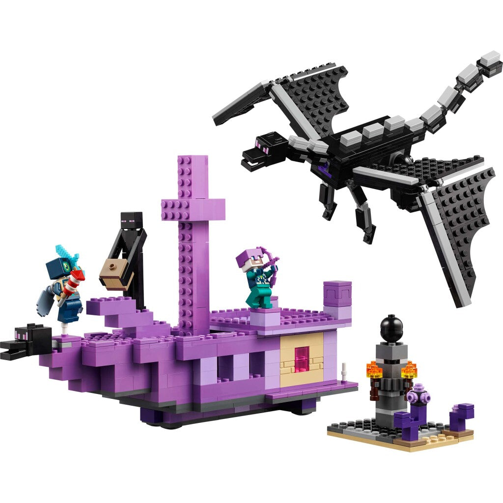 Lego Lego Minecraft 21264 The Enderdraak e la nave finale