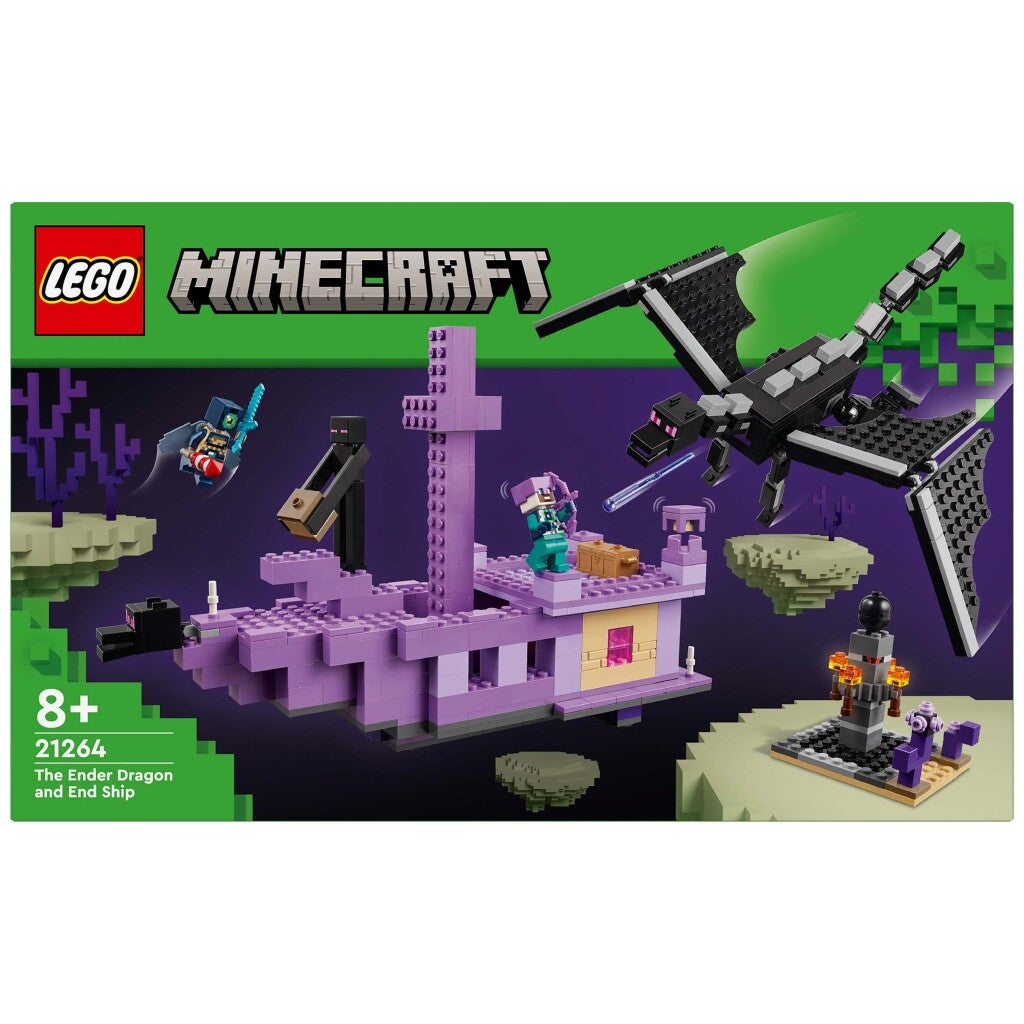 Lego Lego Minecraft 21264 The Enderdraak e la nave finale