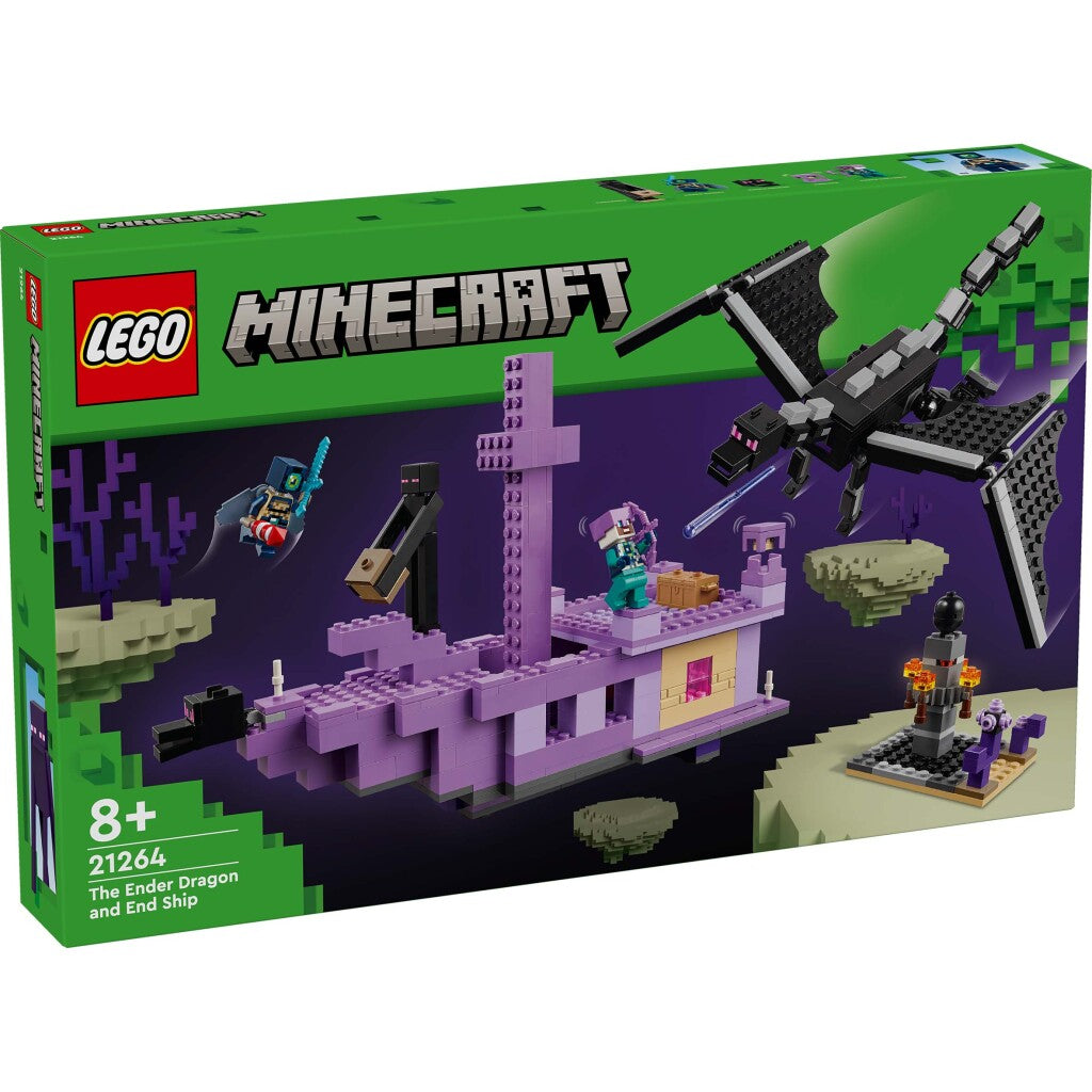 Lego Lego Minecraft 21264 The Enderdraak e la nave finale