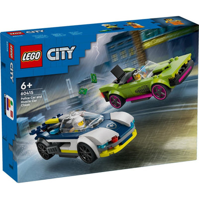 Lego LEGO City 60415 Coche de Policía y Persecución en Coche Rápido